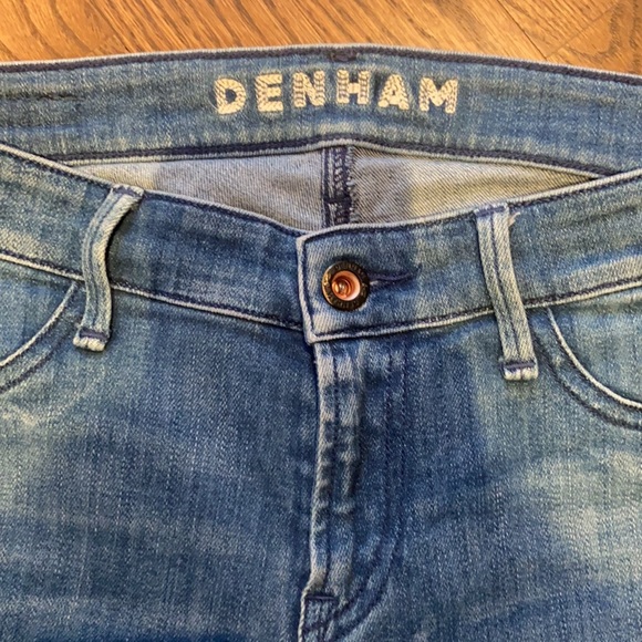 Denham jeans in light indigo blue - Picture 3 of 10